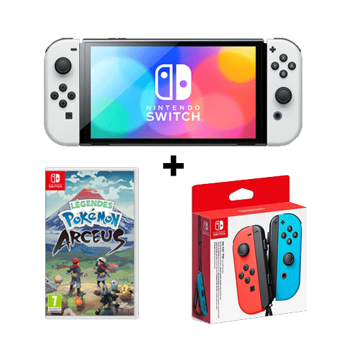 Console Nintendo Switch OLED Blanche - Consoles