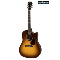 Guitare folk électro-acoustique GIBSON "Walnut burst". Vue de face