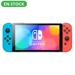 Location NINTENDO Switch OLED Joy-con Néon Rouge et Bleu